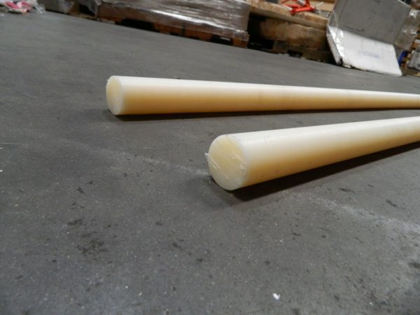 Quadrant Engineering Acetal Plastic Rods 2 Pack 4' Long 1-1/2" Diam 63383400