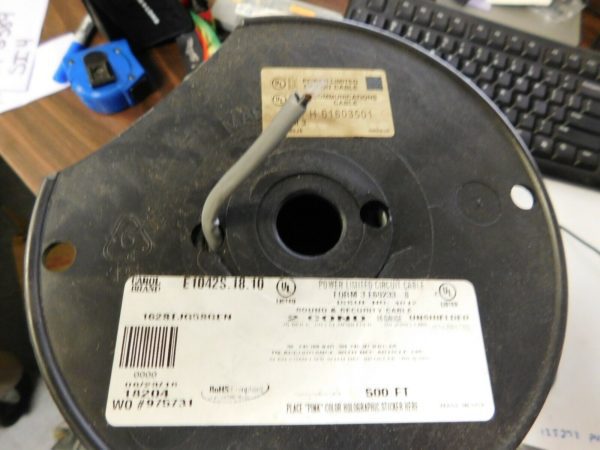 Speaker wire 16 AWG 2 Strand 500' OAL Hook Up Wire 04477071