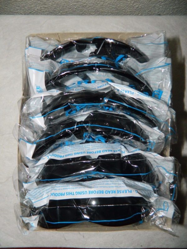 Pro-Safe Framed Safety Glasses Gray Lenses Scratch Resistant Qty 12 47685