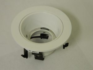 Con-Tech Lighting Adjustable Multiplier Trim Reflector in White CTR302