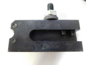 Phase II Series AXA #10 Knurling Turning & Facing Tool Post Holder 250-110