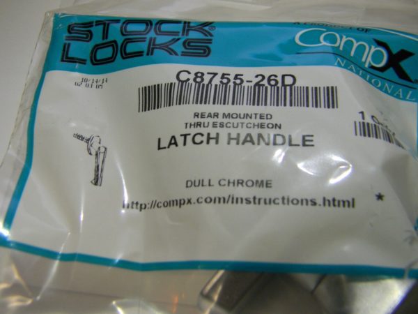 CompX National Non Locking 3" Spindle Latch Handles Qty. 2 C8755-26D