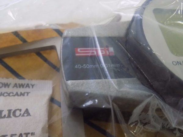 SPI Chisel Outside Electronic Caliper Gage 40mm-50mm Range .0005" Res 14-292-7