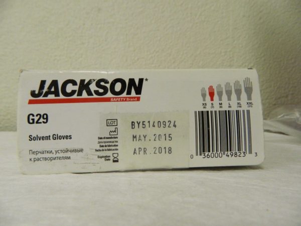 Jackson Safety Solvent Gloves Size 7 Small Qty 50 G29 49823