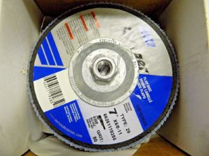 Norton Charger Conical Flap Discs 7" x 5/8"-11 80 Grit Qty. 5 66261119285