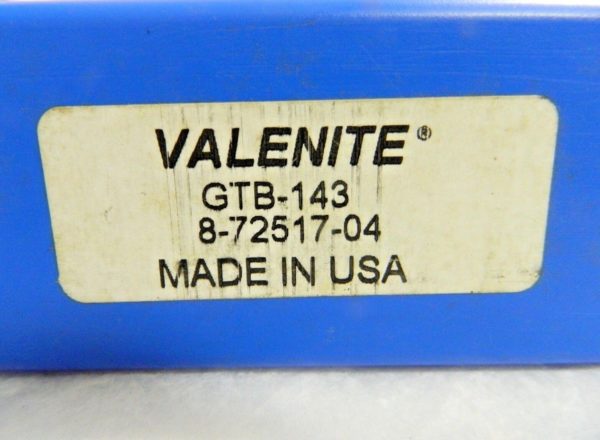 Valenite Indexable Boring Bar SD-1 14" OAL 8-72517-04 GTB-143