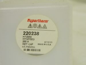 Hypertherm Hyspeed Retaining Cap 200 Amp 220238