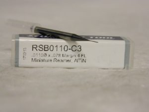 Harvey Tool Mini Reamer .0110 X .078 4 FL RSB0110-C3