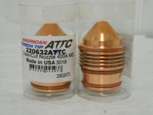 American Torch Tip 400 Amp MS Nozzle For Hypertherm HPR400XD Qty 2 220632ATTC