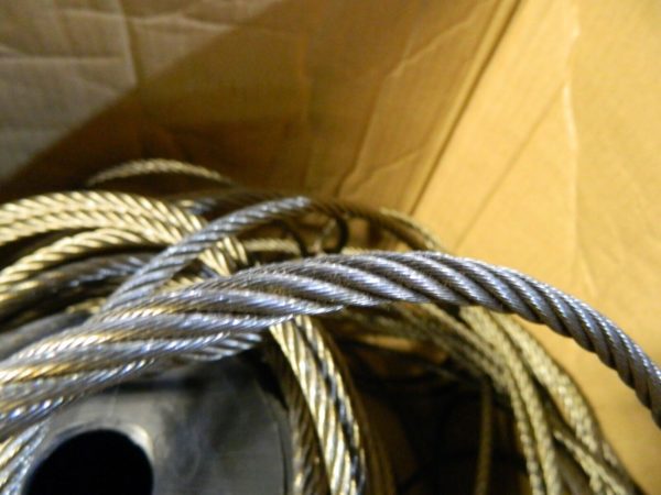 Pro Steel Wire Rope Approx. 200' 5/16" Diam 8,240 Lb Breaking Strength 45701422