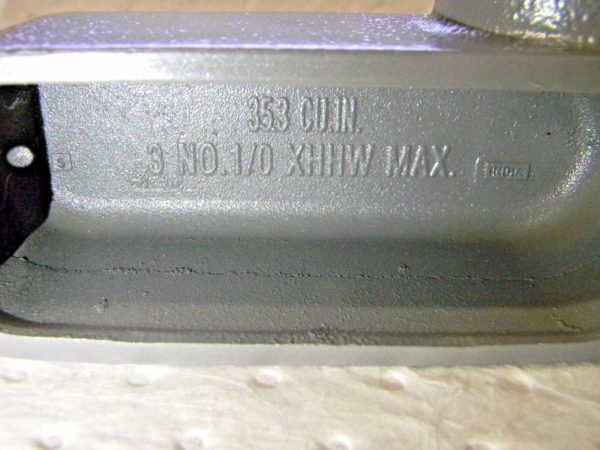 Hubbell Killark 1-1/2" Trade Malleable Iron Conduit Body OLR-5M