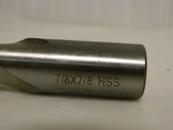 Precision End Mill 7/8' x 7/8 " 2 Flute HSS XLG Alum 1099-9281