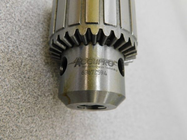 Accupro Drill Chuck 2JT K34 Key 1/32" - 3/8" Cap 63673594