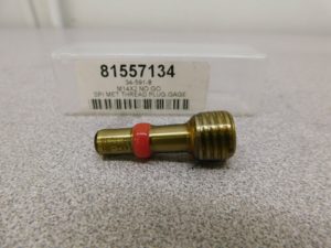 SPI Metric Taperlock Thread Plug Gage Single End M14x2 Thread NOGO 34-591-8