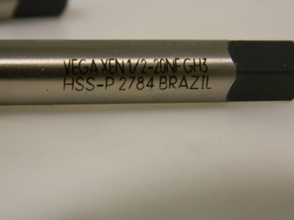 Vega Spiral Pointed Tap XEN-P 1/2-20 GH3 3FL S/O Qty 2 85522