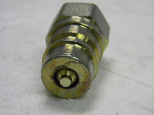 Parker Hydraulic Hose Valved Nipple 3/8" NPT Steel QTY 5 60N6-6F