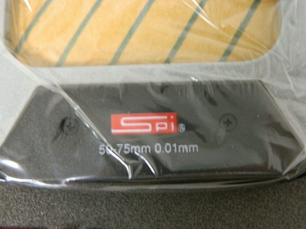 SPI Disc Micrometer 50-75mm 0.01 mm Graduation 14-294-3