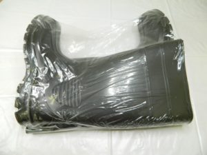 PRO-SAFE Work Boot: Size 9, 15″ High, Polyvinylchloride, Steel Toe PS-70667-9