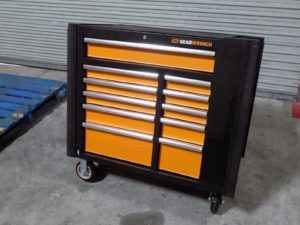 Gearwrench Mobile Work Station 11 Drawer Roller Cabinet Tool Box BROKEN WHEELS