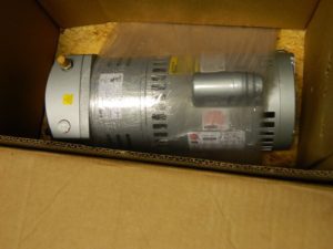 GAST Rotary Vane Vacuum Pump: Single Phase 1023101QG608NEX