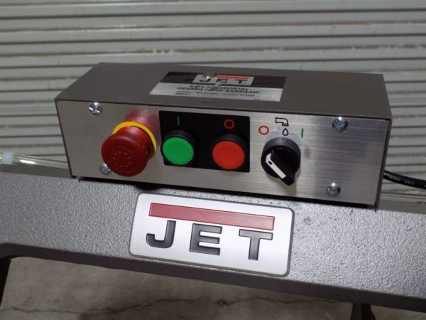 Jet 8 x 14 Geared Head Horizontal Bandsaw 1 HP 115/230v 1 Ph 414466 Damaged