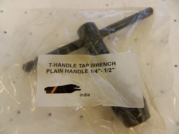 CLE-LINE 1/16 to 1/4″ Tap Capacity, T Handle Tap Wrench C67206