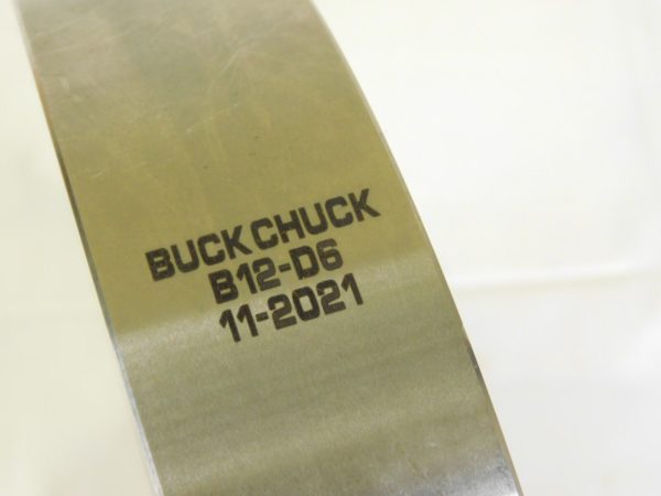 BUCK CHUCK Adapter Back Plate for 12" Dia Lathe Chuck 7-7/8"OD D1-6 Mount B12-D6