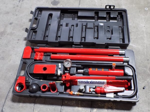 Pro Source 10 Ton Hydraulic Maintenance and Repair Kit 10000 PSI Max Broken Case