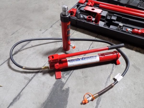 Pro Source 10 Ton Hydraulic Maintenance and Repair Kit 10000 PSI Max Broken Case