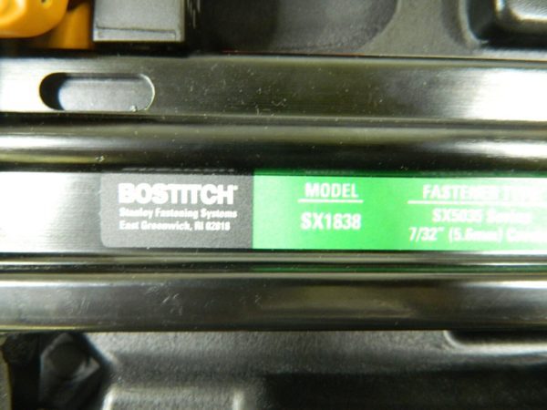 STANLEY BOSTITCH 18 Gauge, 100 Staple Capacity Power Stapler SX1838K