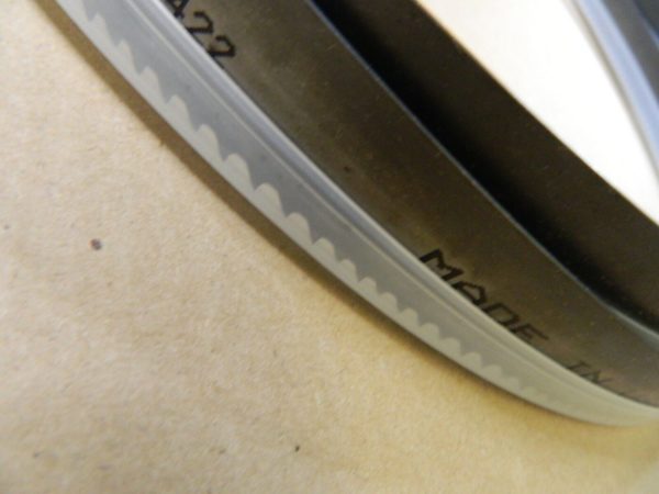 LENOX Welded Bandsaw Blade: 12' 10″ Long, 1″ Wide, 0.035″ Thick 95557QPB123910