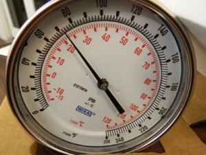 Wika Bimetal Thermometer TG53 5"BM 52912726