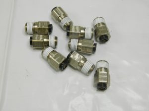 Parker Male Connector, 3/16 In OD, 260 PSI, 1/4″ Thread Qty 9 3175 55 14