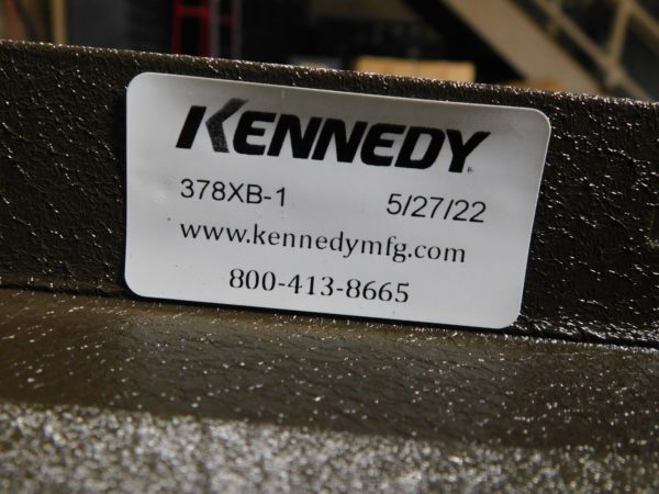 Kennedy 8 Drawer 1,400 Lb Cap Roller Cabinet 27″ W x 39″ H x 18" D 378XB DAMAGE