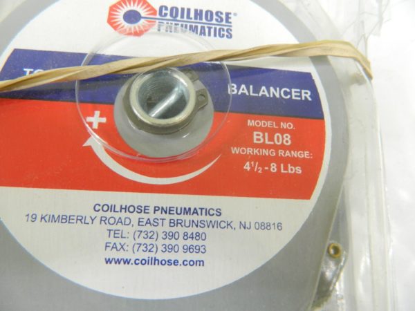 Coilhose Pneumatics 4.5-8lb. H.d. Mechanical Tool Balancer BL08 INCOMPLETE