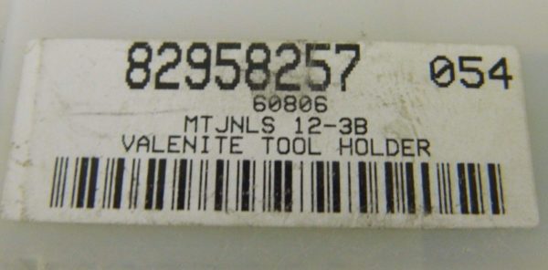 Walter Valenite MTJNLS 12-3B 60806 Indexable Turning Toolholder Qty. 1 USA