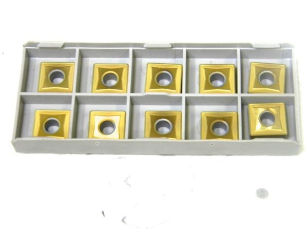 Hertel Carbide Turning Insert SNMG432R Grade-HC210 TiN Coated Box of 10
