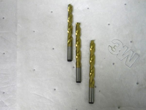 Viking Drill & Tool Cobalt TIN Jobber Lgth Drill 1/2” 135º Split Pt Qty-3 79880