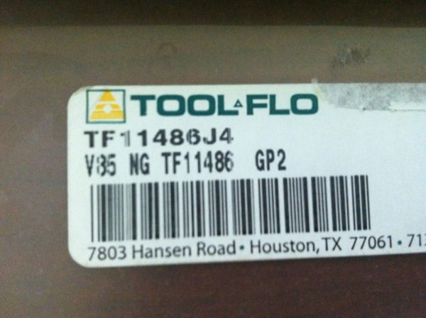 Tool-Flo Indexable Carbide Grooving Inserts V85NG R.050 GP2 #TF11486J4