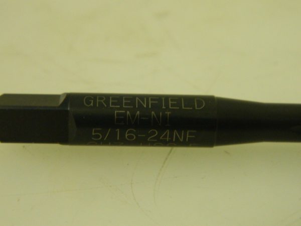 Greenfield Plug Taps 6 Pack 5/16"-24NF GH7 3FL 85576