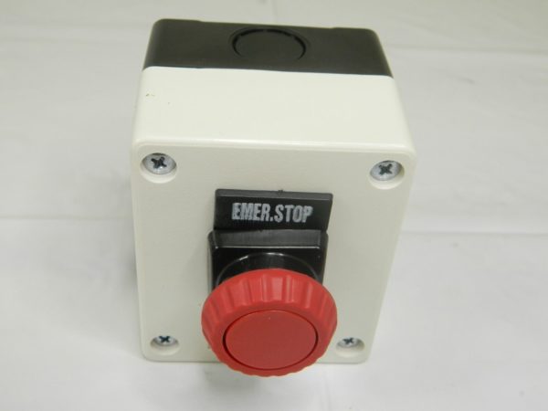 ACI Push-Button Control Station: Maintained, NO/NC, Emergency Stop 114889