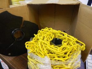 CAMPBELL Welded Chain; 50FT 2/0 DOUBLE LOOP CHAIN PD0722087N