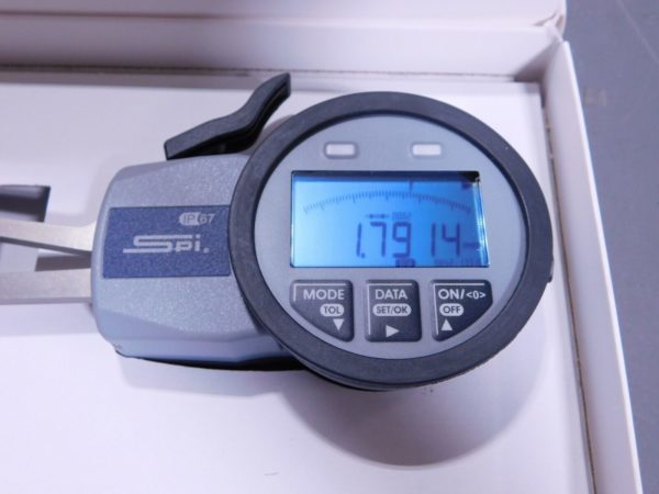 SPI Electronic Internal Caliper Gage 25mm to 45mm, 0.0050mm Resolution