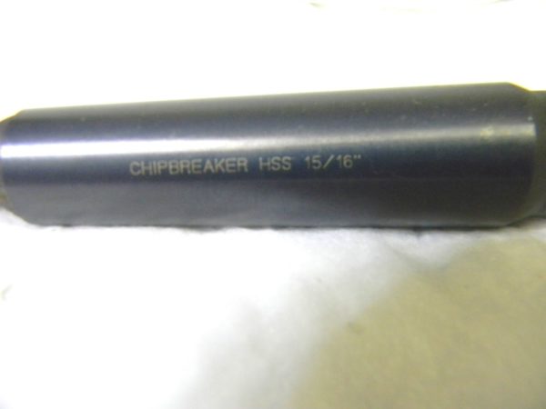 BCT HSS 3MT TS135 ChipBreaker Drill Bit 15/17” Dia RH 118º Pt 11” OAL 2109311