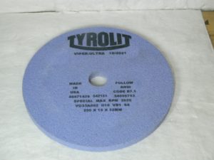 Tyrolit Viper-Ultra Grinding Wheel 250x15x32mm 3820 Max RPM Qty 10 34056753