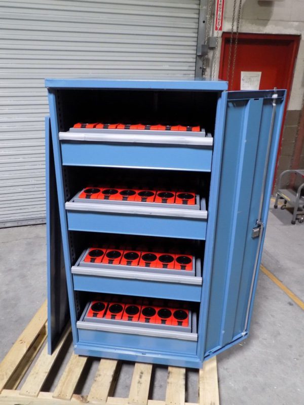 Lista Modular Storage Cabinet for HSK 63A Machine Tools 4 Drawer DAMAGED