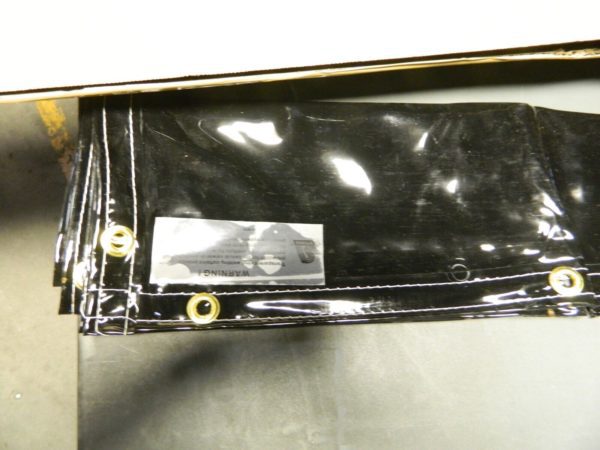 STEINER Welding Screen Kit, 6 ft H, 8 ft W, Gray 532-6X8