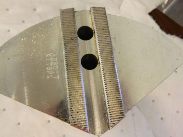 ABBOTT WORKHOLDING PRODUCTS *ONLY 1 Piece* Soft Lathe Chuck Jaw: Serrated KTT8P1