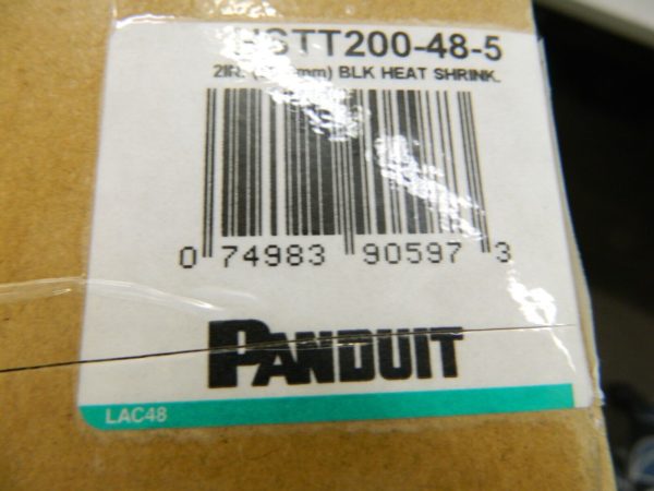 Panduit Thin Wall Polyolefin Heat Shrink (Box of 5) HSTT200-48-5
