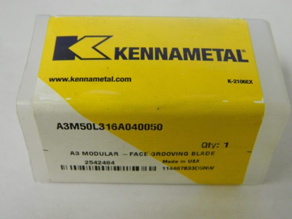 Kennametal Indexable Grooving Blade A3 Modular 3mm Min - 16mm Max LH 2542484